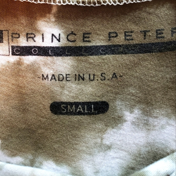Women Size S. Prince Peter Collection Cotton Tie- Dye Cotton T -Shirt .$15 - Picture 3 of 3